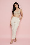 Zivame Padded Non Wired 3/4th Coverage Tshirt Bra - Skin Flowly Floral — thumbnail 4